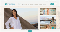 Desktop Screenshot of cotton-soul.com